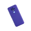 Tecno Camon 16 Kılıf Nano İçi Kadife Silikon - Mor
