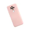 Tecno Camon 16 Kılıf Nano İçi Kadife Silikon - Pudra