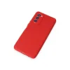 Tecno Camon 18 Kılıf First Silikon - Kırmızı