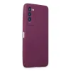 Tecno Camon 18 Kılıf First Silikon - Mor