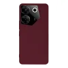 Tecno Camon 20 Pro 5g Kılıf First Silikon - Bordo