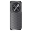 Tecno Spark 30 Kılıf Auto Focus Karbon Kapak - Siyah