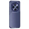 Tecno Spark 30c Kılıf Auto Focus Karbon Kapak - Lacivert