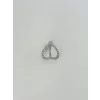 Ters Kalp Detaylı Göbek Piercing - Pg0143