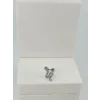Rodyum Zirkon Taşlı Uç Kısmı : Pirinç Kıkırdak Bar Uzunluğu : 6 Mm / Bar Kalınlığı 0.8 Mm / Top Boyu 3 Mm  - Pt0058