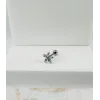 Rodyum Zirkon Taşlı Uç Kısmı : Pirinç Kıkırdak Bar Uzunluğu : 6 Mm / Bar Kalınlığı 0.8 Mm / Top Boyu 3 Mm - Pt0024