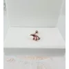 Rose Zirkon Taşlı Uç Kısmı : Pirinç Kıkırdak Bar Uzunluğu : 6 Mm / Bar Kalınlığı 0.8 Mm / Top Boyu 3 Mm - Pt0034-2