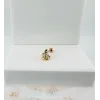 Zirkon Taşlı Uç Kısmı : Pirinç Kıkırdak Bar Uzunluğu : 6 Mm / Bar Kalınlığı 0.8 Mm / Top Boyu 3 Mm - Pt0043-1