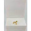Zirkon Taşlı Uç Kısmı : Pirinç Kıkırdak Bar Uzunluğu : 6 Mm / Bar Kalınlığı 0.8 Mm / Top Boyu 3 Mm  - Pt0057-1