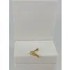 Zirkon Taşlı Uç Kısmı : Pirinç Kıkırdak Bar Uzunluğu : 6 Mm / Bar Kalınlığı 0.8 Mm / Top Boyu 3 Mm  - Pt0056-1