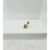 Zirkon Taşlı Uç Kısmı : Pirinç Kıkırdak Bar Uzunluğu : 6 Mm / Bar Kalınlığı 0.8 Mm / Top Boyu 3 Mm - Pt0015-1