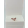 Rose Zirkon Taşlı Uç Kısmı : Pirinç Kıkırdak Bar Uzunluğu : 6 Mm / Bar Kalınlığı 0.8 Mm / Top Boyu 3 Mm - Pt0069-2