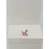 Rose Zirkon Taşlı Uç Kısmı : Pirinç Kıkırdak Bar Uzunluğu : 6 Mm / Bar Kalınlığı 0.8 Mm / Top Boyu 3 Mm  - Pt0066-2