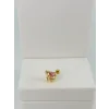Zirkon Taşlı Uç Kısmı : Pirinç Kıkırdak Bar Uzunluğu : 6 Mm / Bar Kalınlığı 0.8 Mm / Top Boyu 3 Mm  - Pt0059-1