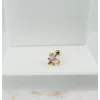 Zirkon Taşlı Uç Kısmı : Pirinç Kıkırdak Bar Uzunluğu : 6 Mm / Bar Kalınlığı 0.8 Mm / Top Boyu 3 Mm - Pt0023-1
