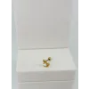 Zirkon Taşlı Uç Kısmı : Pirinç Kıkırdak Bar Uzunluğu : 6 Mm / Bar Kalınlığı 0.8 Mm / Top Boyu 3 Mm  - Pt0063-1
