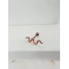 Rose Uç Kısmı : Pirinç Kıkırdak Bar Uzunluğu : 6 Mm / Bar Kalınlığı 0.8 Mm / Top Boyu 3 Mm - Pt0001-2