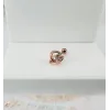 Rose Zirkon Taşlı Uç Kısmı : Pirinç Kıkırdak Bar Uzunluğu : 6 Mm / Bar Kalınlığı 0.8 Mm / Top Boyu 3 Mm - Pt0032-2