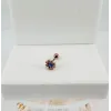 Rose Zirkon Taşlı Uç Kısmı : Pirinç Kıkırdak Bar Uzunluğu : 6 Mm / Bar Kalınlığı 0.8 Mm / Top Boyu 3 Mm - Pt0038-2