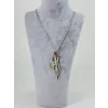 Tribal Balta  Figürü Çelik Erkek Kolye - Ekl0102