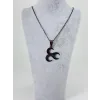 Üç Hilal Çelik Erkek Kolye - Ekl0116