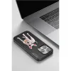 Venco  İphone 14 Pro Max Perma Desenli Kapak - Siyah