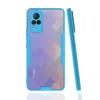 Vivo V21e Kılıf Platin Silikon - Mavi