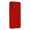 Vivo V23 5g Kılıf Nano İçi Kadife Silikon - Kırmızı