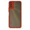 Vivo Y11s Kılıf Montreal Silikon Kapak - Kırmızı