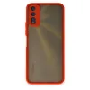 Vivo Y11s Kılıf Montreal Silikon Kapak - Kırmızı