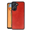 Vivo Y18 Kılıf Aras Deri Kapak - Kırmızı