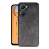 Vivo Y18 Kılıf Aras Deri Kapak - Siyah