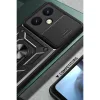 Vivo Y27 Kılıf Pars Lens Yüzüklü Silikon - Siyah