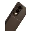 Vivo Y29s Auto Focus Karbon Kapak - Kahverengi