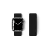 Watch 38mm Hasırlı Cırtcırtlı Kordon - Siyah