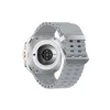 Watch 7 Ultra Kr417 Rug Silikon Kordon - Gri