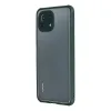 Xiaomi Mi 11 Lite Kılıf Miami Şeffaf Silikon - Koyu Yeşil