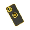 Xiaomi Mi 11 Lite Kılıf Montreal Yüzüklü Silikon Kapak - Sarı
