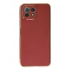 Xiaomi Mi 11 Lite Kılıf Volet Silikon - Kırmızı