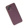 Xiaomi Mi 11 Lite Kılıf Volet Silikon - Mor