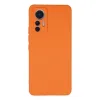 Xiaomi Mi 12 Lite Kılıf Nano İçi Kadife Silikon - Turuncu