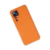 Xiaomi Mi 12t Pro Kılıf Nano İçi Kadife Silikon - Turuncu