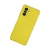 Xiaomi Poco F3 Kılıf Nano İçi Kadife Silikon - Sarı