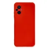 Xiaomi Poco M5 Kılıf Nano İçi Kadife Silikon - Kırmızı