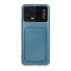 Xiaomi Poco X5 5g Kılıf Kart Şeffaf Silikon - Şeffaf