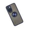 Xiaomi Redmi 10 2022 Kılıf Montreal Yüzüklü Silikon Kapak - Lacivert