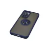 Xiaomi Redmi 10 2022 Kılıf Montreal Yüzüklü Silikon Kapak - Lacivert