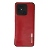 Xiaomi Redmi 10c Kılıf Loop Deri Silikon - Kırmızı