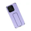 Xiaomi Redmi 10c Kılıf Mega Standlı Silikon - Lila