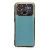 Xiaomi Redmi 10c Kılıf Razer Lensli Silikon - Gold
